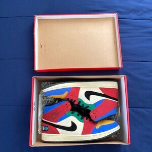 Nike Air Jordan 1 Mid Fearless ‘Blue the Great’